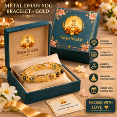 Metal Dhan Yog Golden Bracelet (Lab Certified)