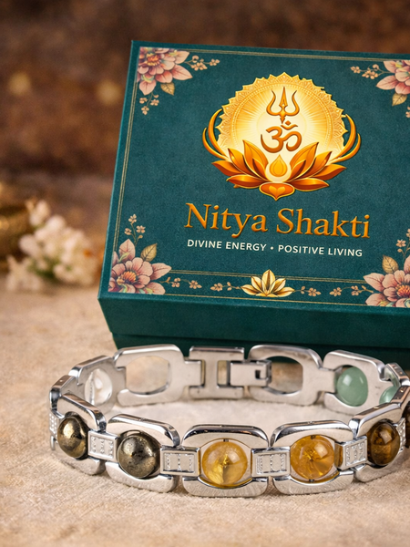 Metal Dhan Yog Silver Bracelet (Lab Certified)