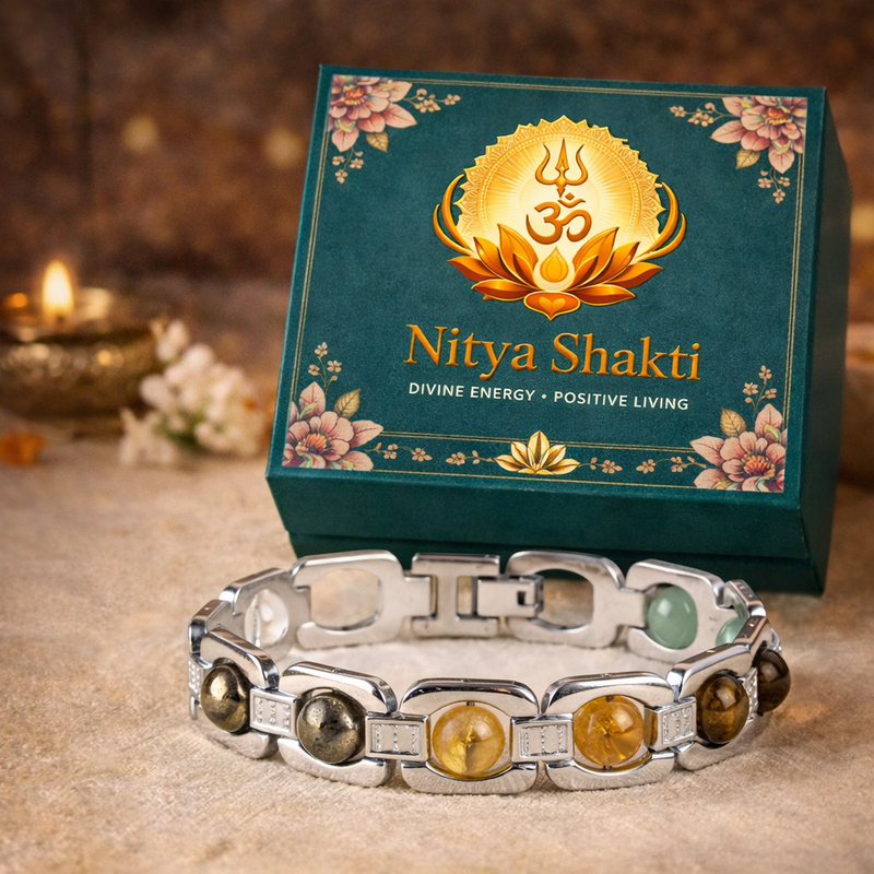 Metal Dhan Yog Silver Bracelet (Lab Certified)