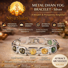 Metal Dhan Yog Silver Bracelet (Lab Certified)