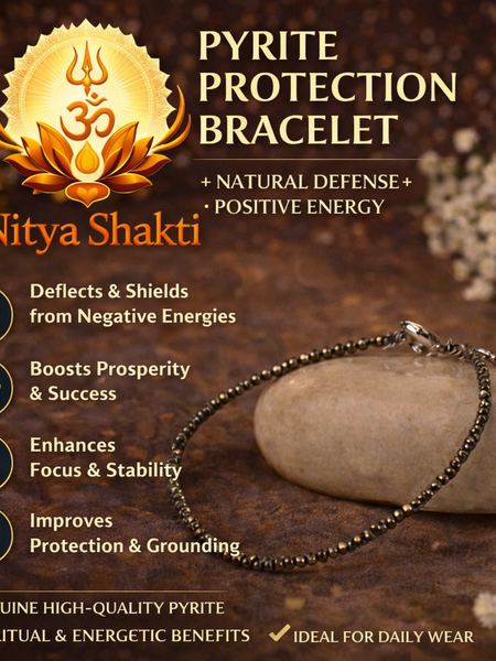 Raw Pyrite Anklet