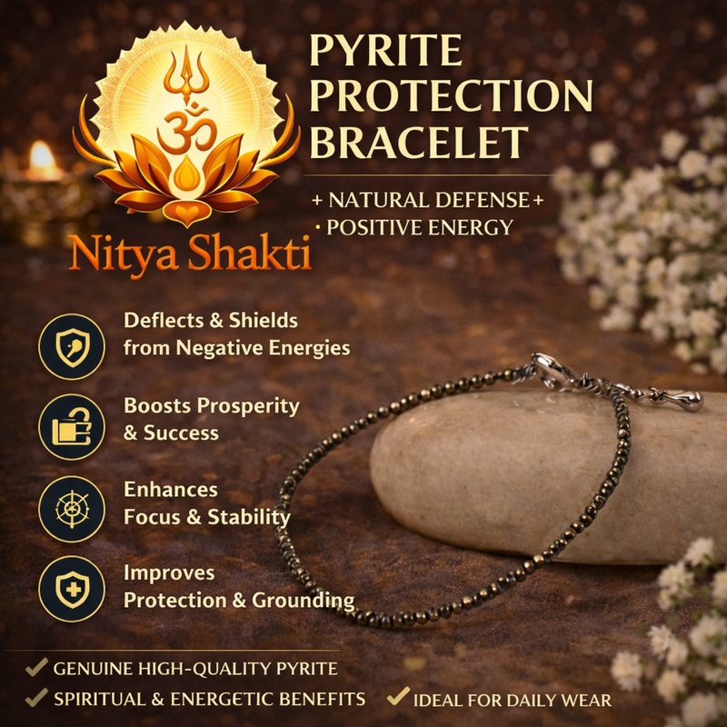 Raw Pyrite Anklet
