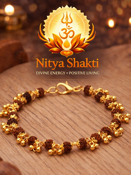 Elegant Rudraksha Bracelet for Women & Girls