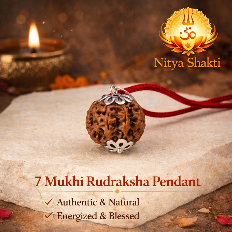 7 Mukhi Nepali Rudraksha (Lab Certified)