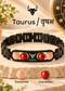 ♈Metal Zodiac Rashi Bracelet – All 12 Signs  ✨ Energized Gemstone Bracelet