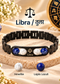 ♈Metal Zodiac Rashi Bracelet – All 12 Signs  ✨ Energized Gemstone Bracelet