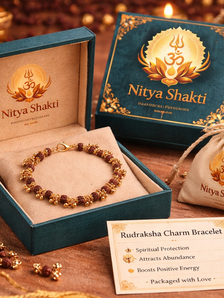 Elegant Rudraksha Bracelet for Women & Girls