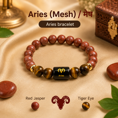 ♈ Zodiac Sign Bracelet – All 12 Signs  ✨ Energized Gemstone Bracelet | Authentic & Lab Certified