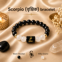 ♈ Zodiac Sign Bracelet – All 12 Signs  ✨ Energized Gemstone Bracelet | Authentic & Lab Certified