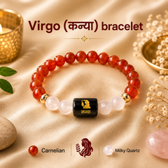 ♈ Zodiac Sign Bracelet – All 12 Signs  ✨ Energized Gemstone Bracelet | Authentic & Lab Certified