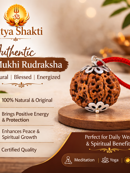 7 Mukhi Nepali Rudraksha (Lab Certified)