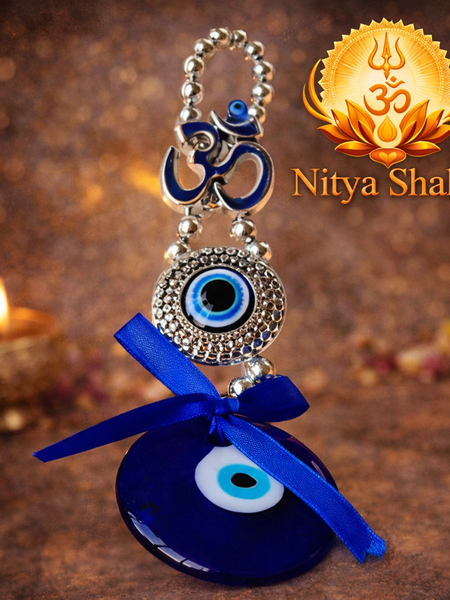🔱🧿Om Evil Eye Wall Hanging (Divine Protection)