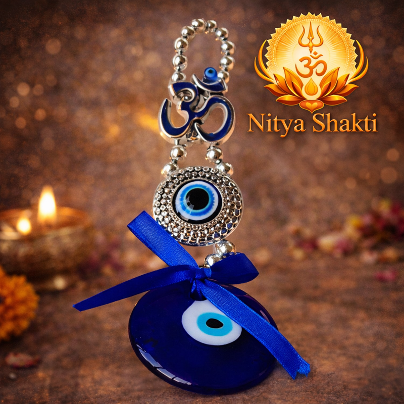 🔱🧿Om Evil Eye Wall Hanging (Divine Protection)