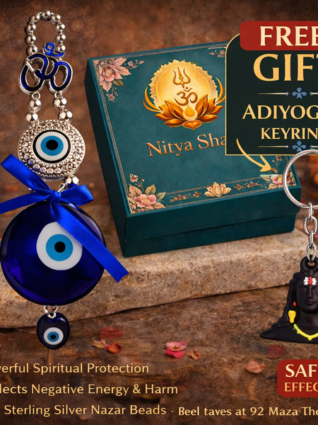 🔱🧿Om Evil Eye Wall Hanging (Divine Protection)