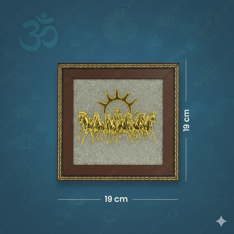 🐎 7 Horses on Raw Pyrite Frame [Energized]
